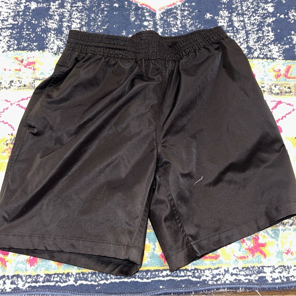 Ron Dorff Black Swim Trunks for Men M 6in Inseam